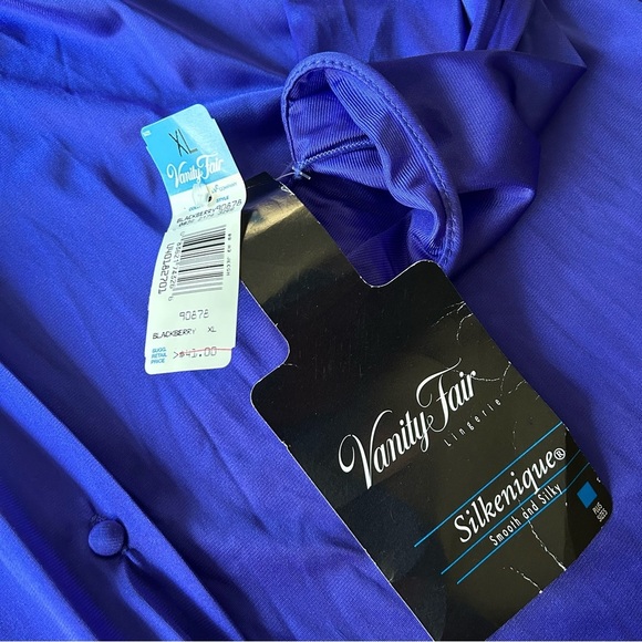 Vanity Fair | Purple Pajama Top - Picture 5 of 8